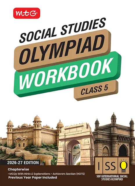 MTG International Social Studies Olympiad (ISSO) Workbook Class 5 | Latest Edition
