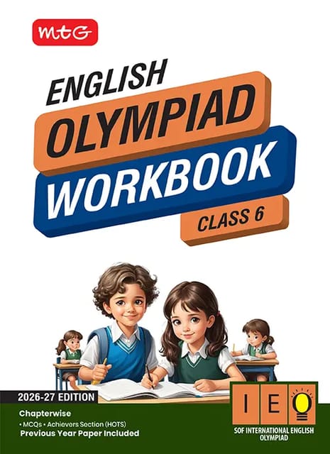 MTG International English Olympiad (IEO) Workbook Class 6 | Latest Edition