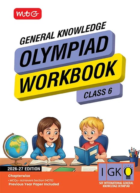 MTG International General Knowledge Olympiad (IGKO) Workbook Class 6 | Latest Edition