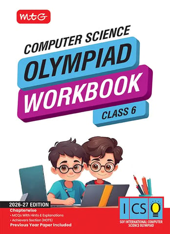 MTG International Computer Science Olympiad (ICSO) Workbook Class 6 | Latest Edition