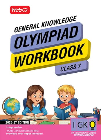 MTG International General Knowledge Olympiad (IGKO) Workbook Class 7 | Latest Edition