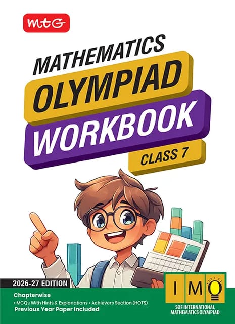 MTG International Mathematics Olympiad (IMO) Workbook Class 7 | Latest Edition