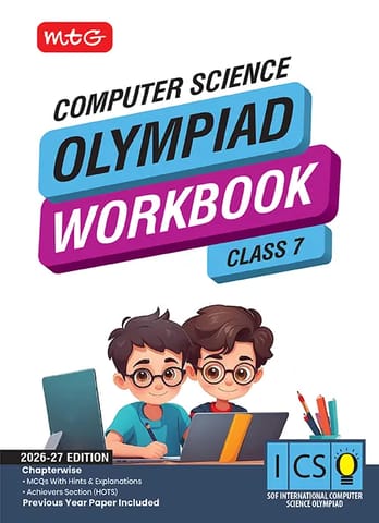 MTG International Computer Science Olympiad (ICSO) Workbook Class 7 | Latest Edition