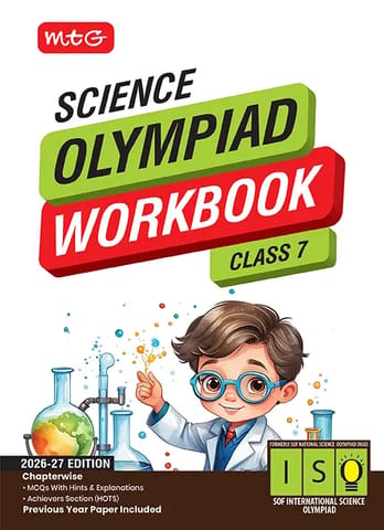 MTG International Science Olympiad (ISO) Workbook Class 7 | Latest Edition