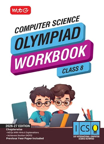 MTG International Computer Science Olympiad (ICSO) Workbook Class 8 | Latest Edition