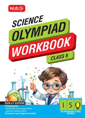MTG International Science Olympiad (ISO) Workbook Class 8 | Latest Edition
