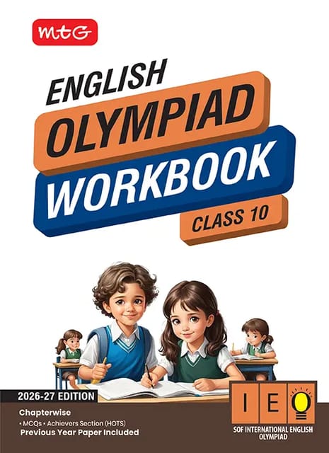 MTG International English Olympiad (IEO) Workbook Class 10 | Latest Edition