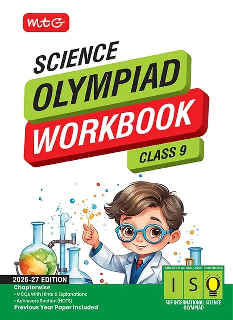 MTG National Science Olympiad (NSO) Workbook Class 9 | Latest Edition