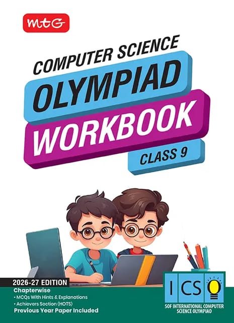 MTG International Computer Science Olympiad (ICSO) Workbook Class 9 | Latest Edition