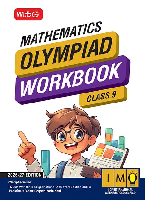 MTG International Mathematics Olympiad (IMO) Workbook Class 9 | Latest Edition