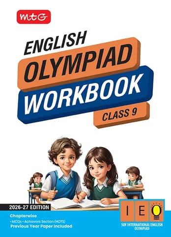 MTG International English Olympiad (IEO) Workbook Class 9 | Latest Edition