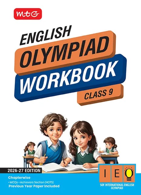 MTG International English Olympiad (IEO) Workbook Class 9 | Latest Edition
