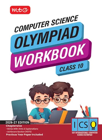 MTG International Computer Science Olympiad (ICSO) Workbook Class 10 | Latest Edition