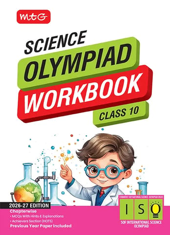 MTG National Science Olympiad (NSO) Workbook Class 10 | Latest Edition