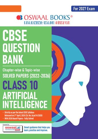 Class 10 Artificial Intelligence Question Bank | Oswaal | Latest Edition