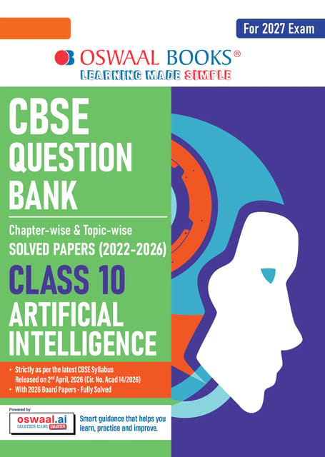 Class 10 Artificial Intelligence Question Bank | Oswaal | Latest Edition